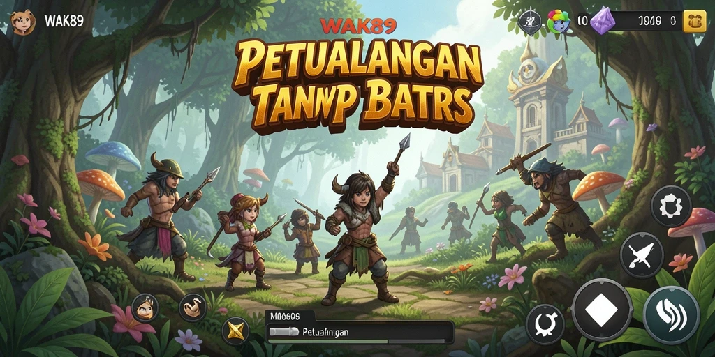Tampilan antarmuka yang menarik dari <strong>WAK89</strong>, menunjukkan elemen Petualangan yang mengasyikkan.